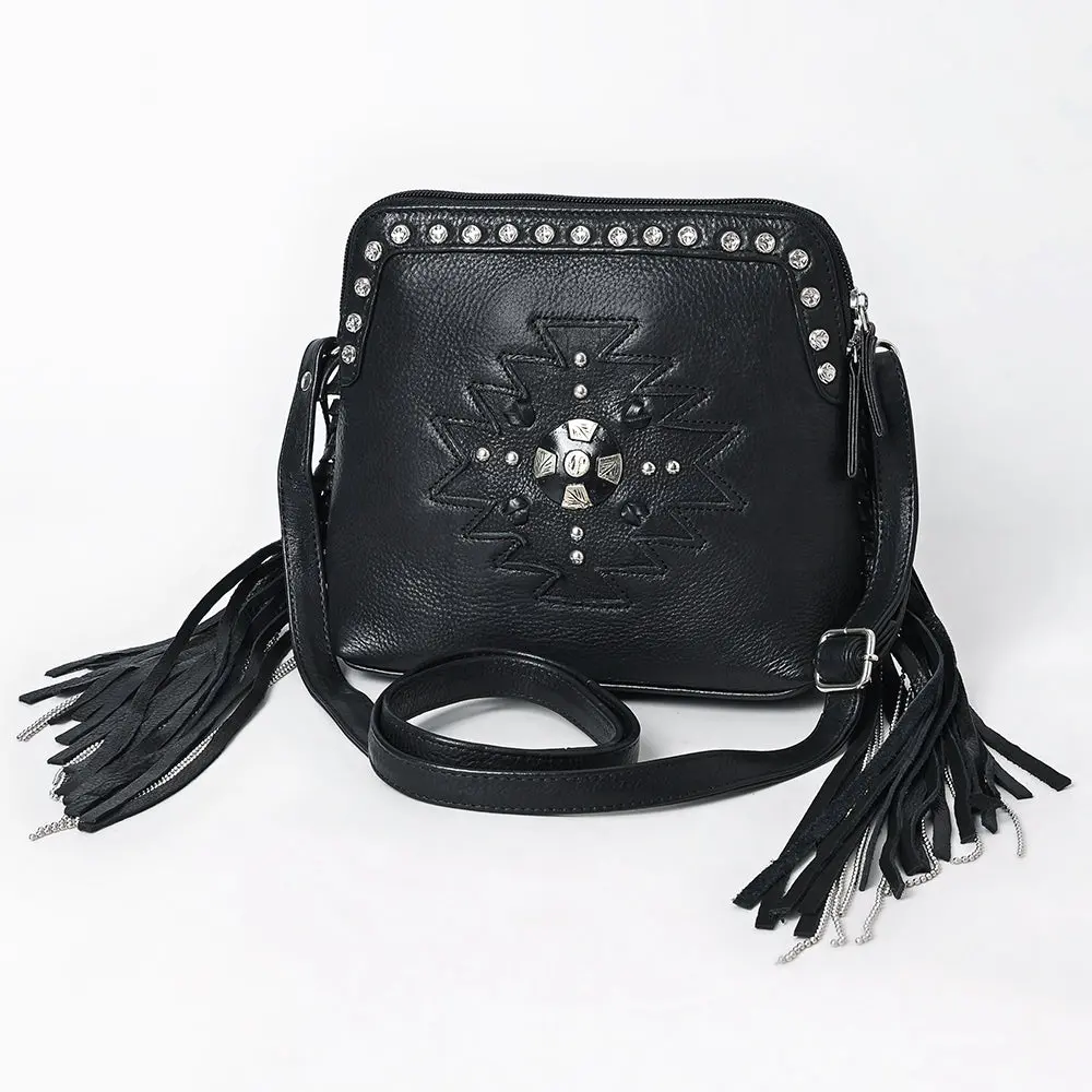 American Darling Cross Body Genuine Leather Women Bag Western Handbag Purse 1