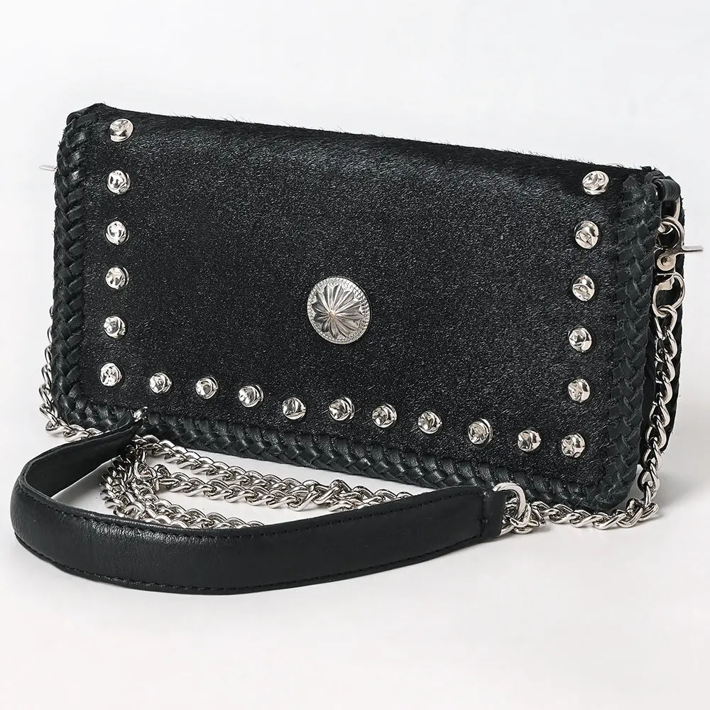 American Darling Crossbody Hair On Chain Strap Genuine Leather Women Bag Western Handbag Purse 1