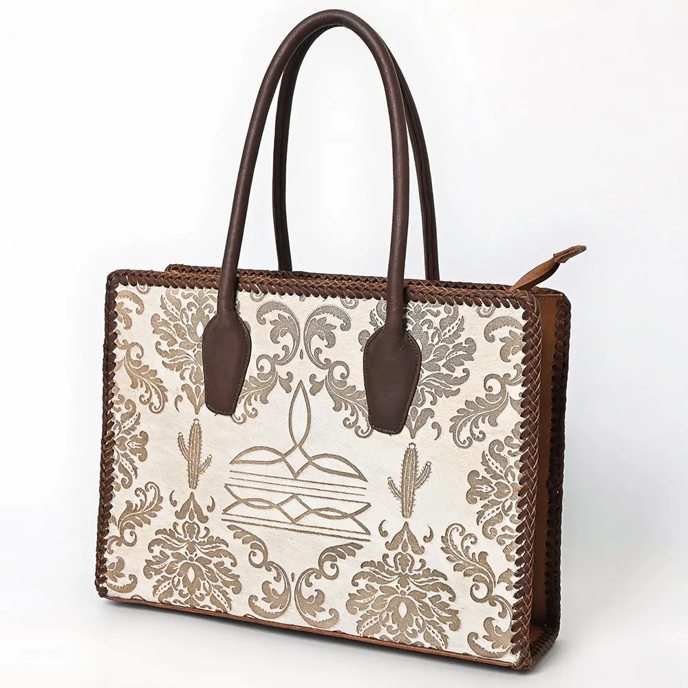 American Darling Tote Hair-On Genuine Leather Women Bag Western Handbag Purse 1
