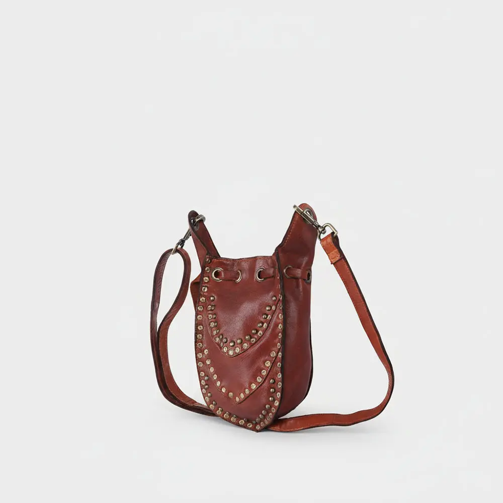 Spaghetti Western Crossbody Genuine Leather Women Bag Handbag Purse 1