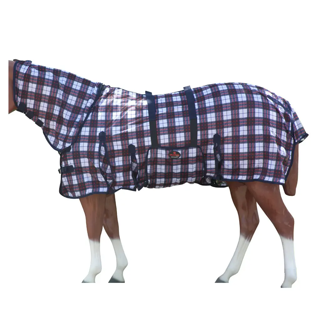 Hilason Horse Fly Sheet - Summer Spring Uv Protection Mesh Bug Mosquito Flysheet For Horses | Fly-Sheet 1