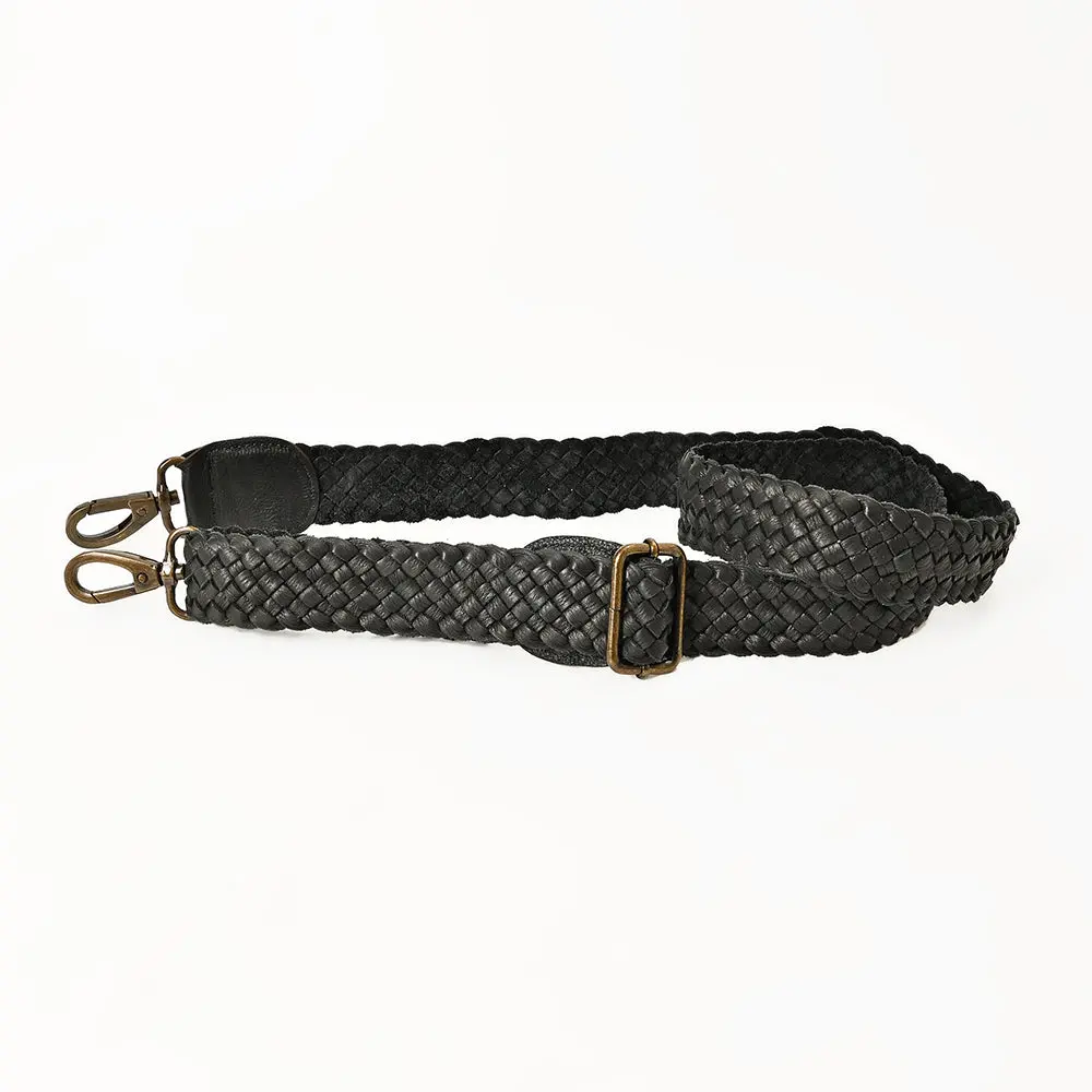 American Darling Bag Strap Handcrafted Braided Western Purse Replacement Strap With Antique Hooks 55In 1