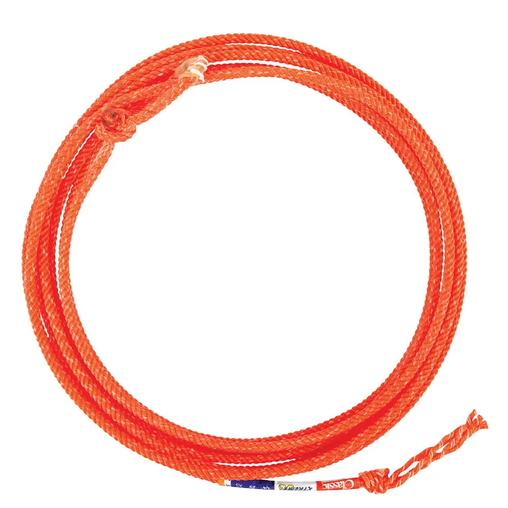 Classic Rope Xtreme Kid 4 Strand 1/4" 25' Xs Orange 1