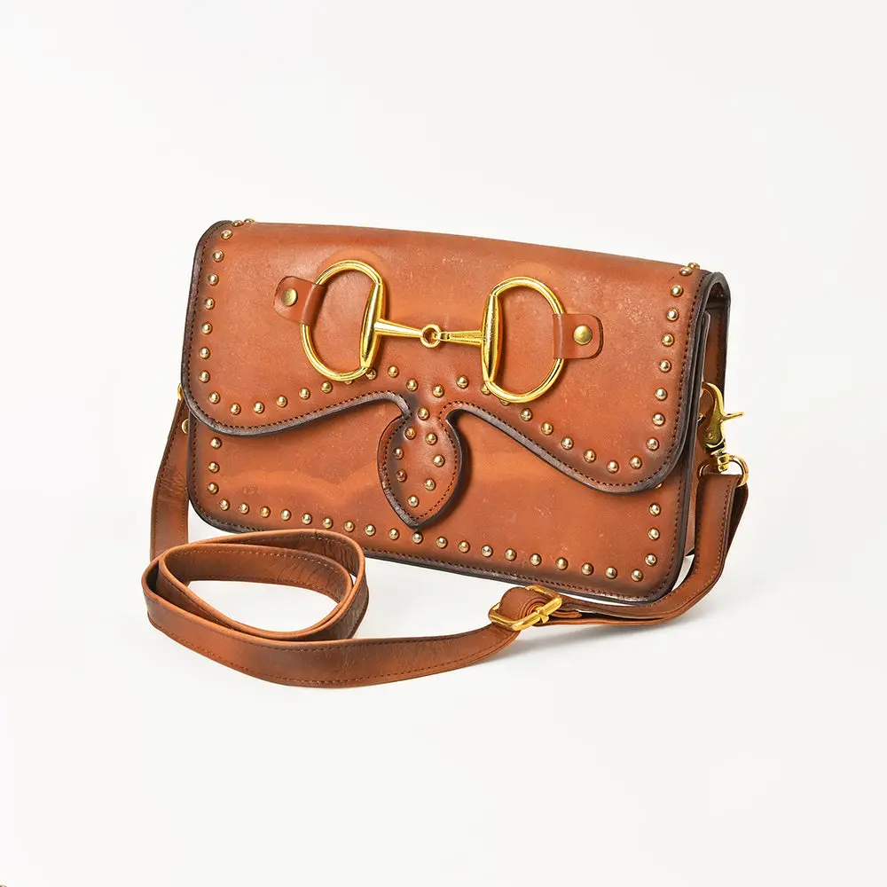 American Darling Small Crossbody Genuine Full Grain Leather Women Bag Western Handbag 1