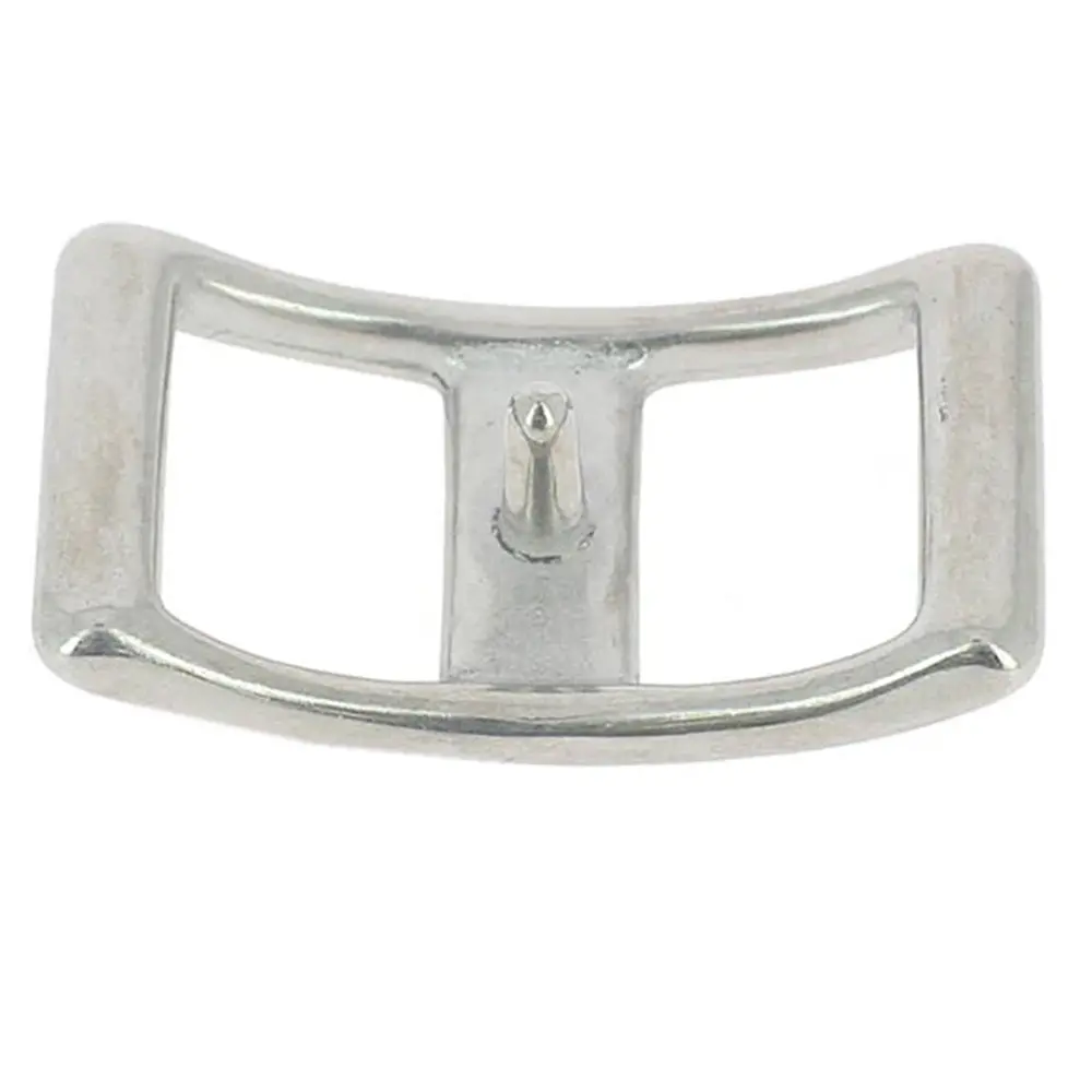 Hilaosn 3/4" Stainless Steel Conway Buckle Solid Ss Tack Repair Hardware Bridle Reins Belt Leathercraft Component 1
