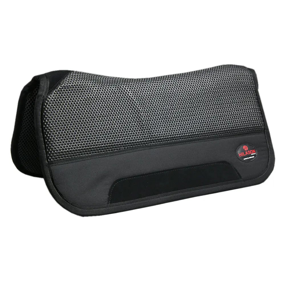 32" X 32" Hilason Air Flow Shock Absorbing Western Contoured Saddle Pad 1