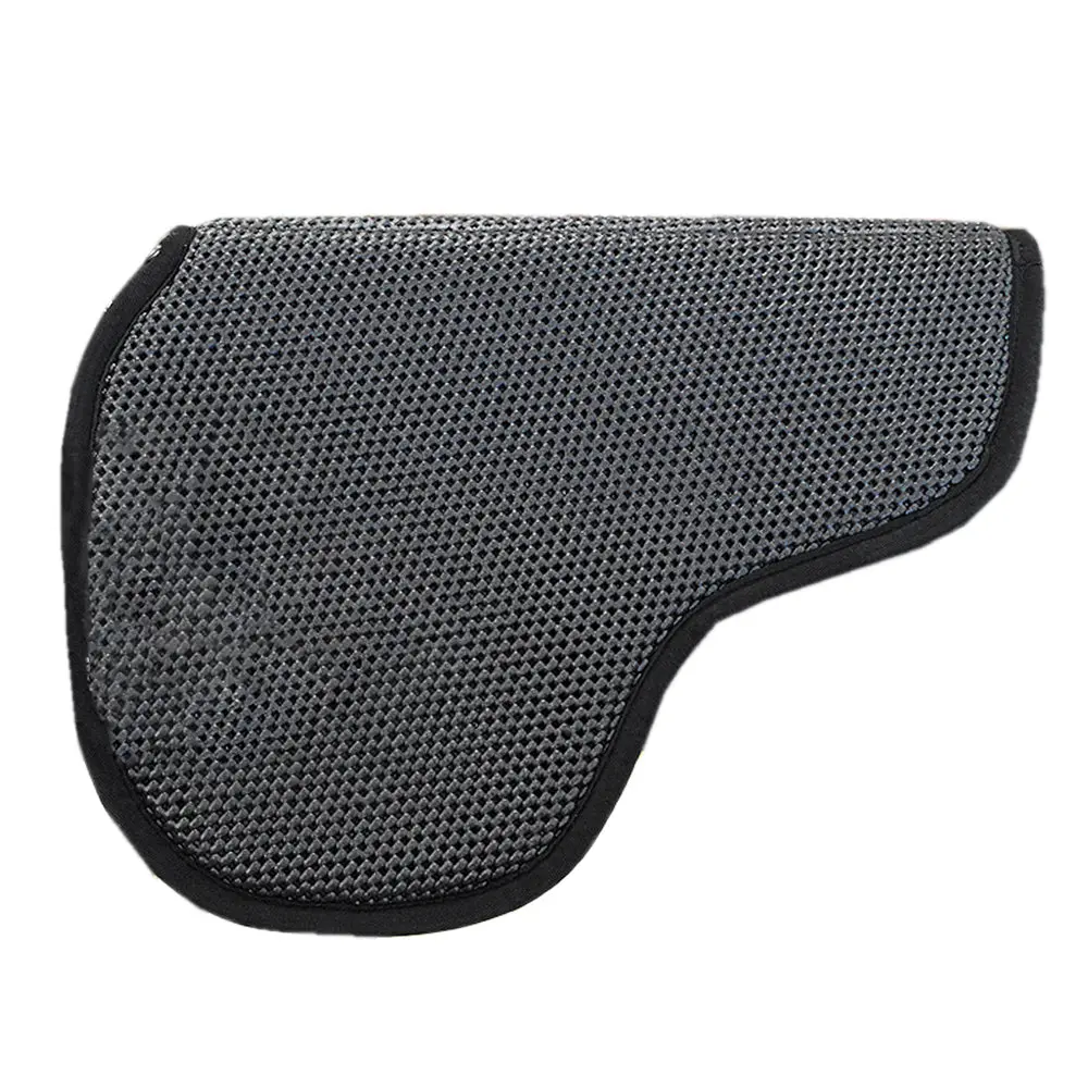 Hilason English Cut Back Air Flow Shock Absorbing Dropped Rigging Saddle Pad 1