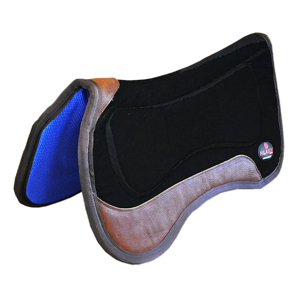 32" X 32" Hilason Equi Lok Anti Slip Memory Foam Horse Saddle Pad 1