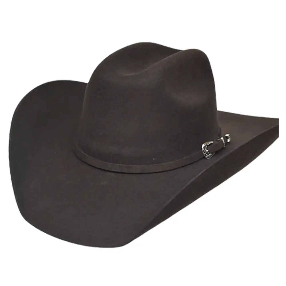 Lonestar Frio Premium 8 Star Brown Felt Cowboy Hat Rca Low Crown Dark Brown 1