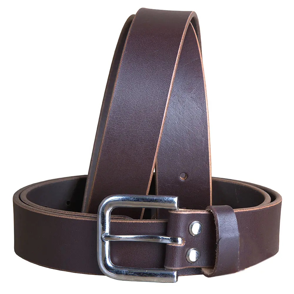 Hilason Western Genuine Leather Belt For Men Women Cowboy Cowgirl Handmade Unisex Full Grain Heavy Duty 1