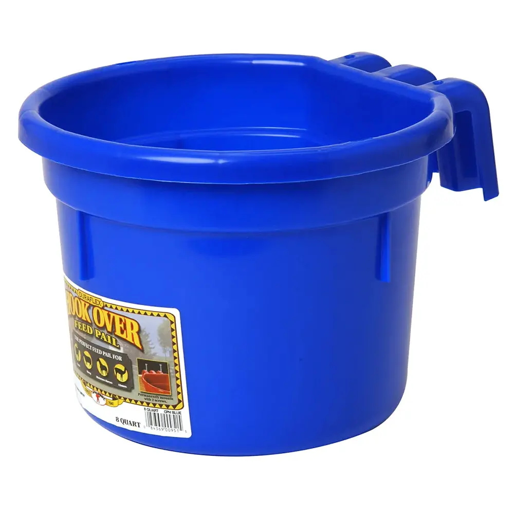 Hook Over Round Pail 8-Quart - Blue 1