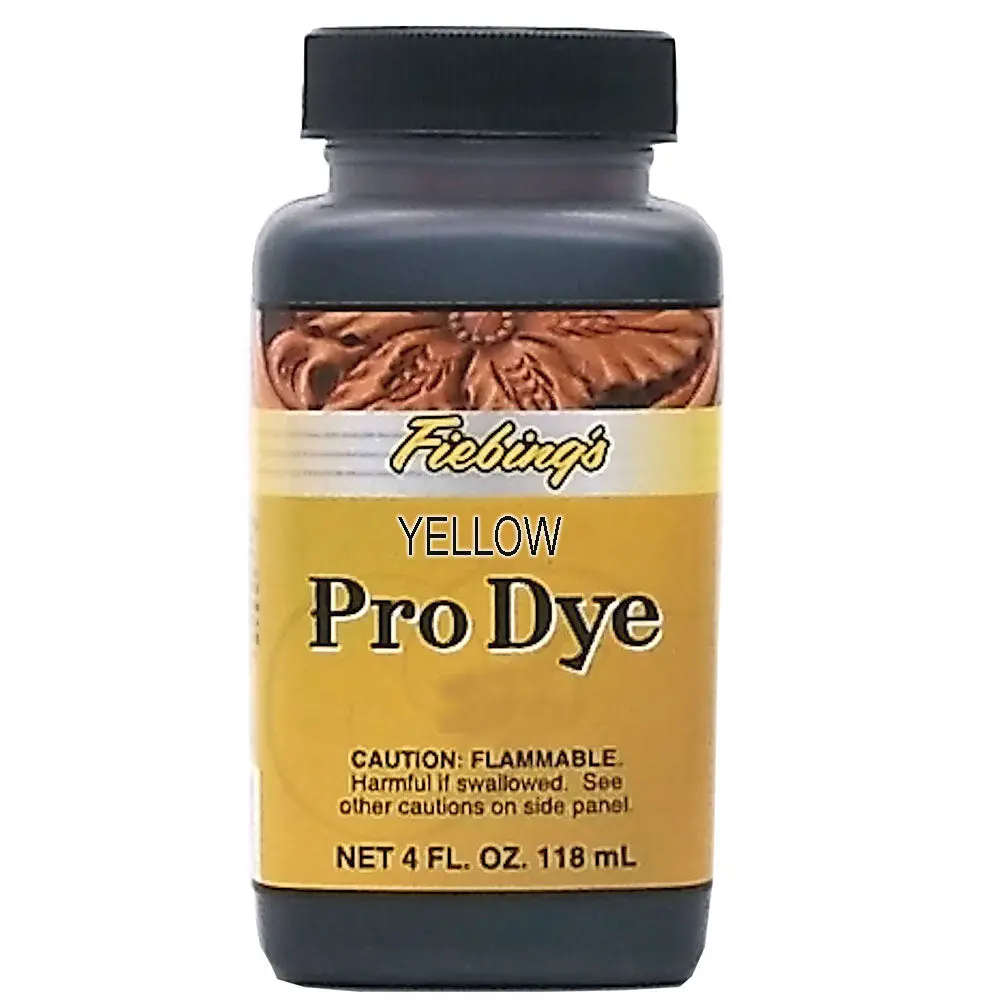 Fiebing's Professional Oil Dye Yellow 4 Ounce 1