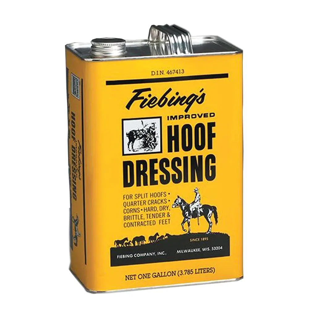 Fiebing’S Improved Hoof Dressing 1 Gallon Refill Professional Grade Horse Hoof Care For Quarter Cracks Brittle Hooves & Corns 1