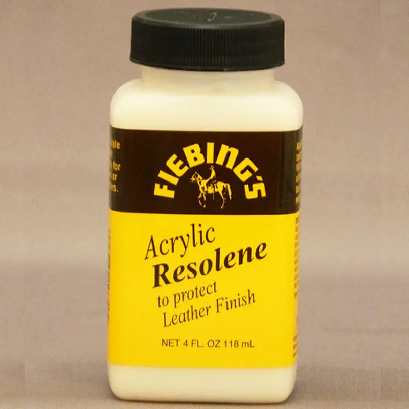 Fiebing's Acrylic Resolene To Protect Leather Finish All Colors 1Gal/32Oz/4Oz 1