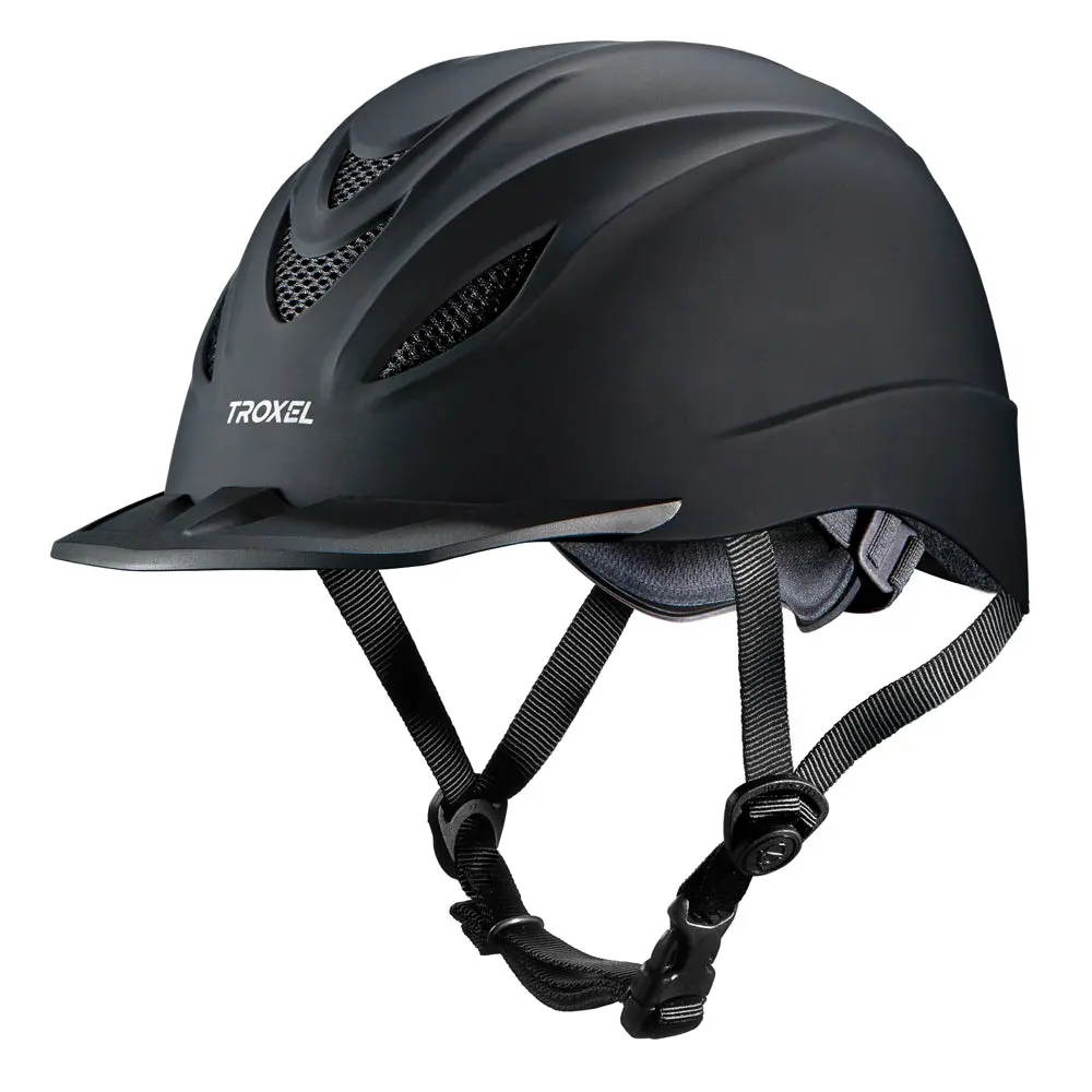 Troxel Intrepid Black Low Profile All Purpose Riding Helmet 1