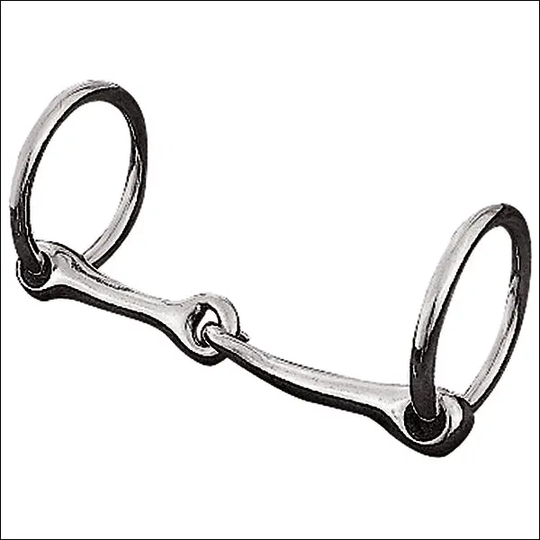 Weaver Leather Pony Ring Snaffle Horse Bit Nickle Plated 1
