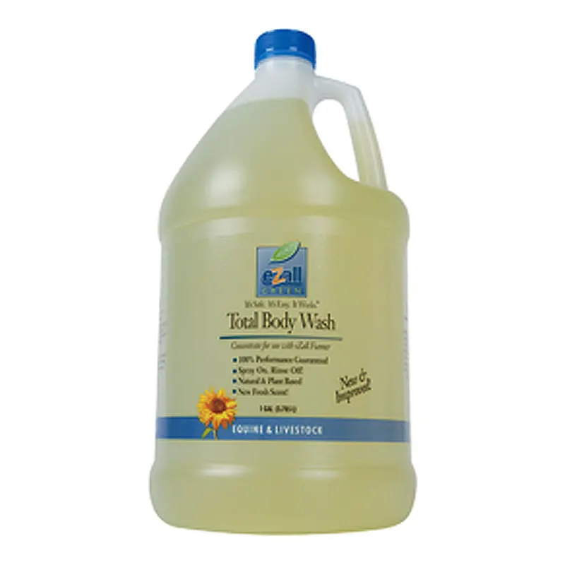 Wl-69-4003 Weaver Ezall Horse Pet Dog Cattle Total Body Wash Green Gallon 1