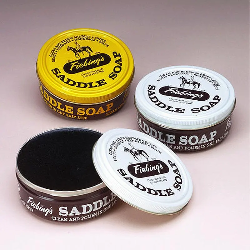 Fiebing's Saddle Soap For All Smooth Leather Articles All Colors 5Lb/3Oz/12Oz 1