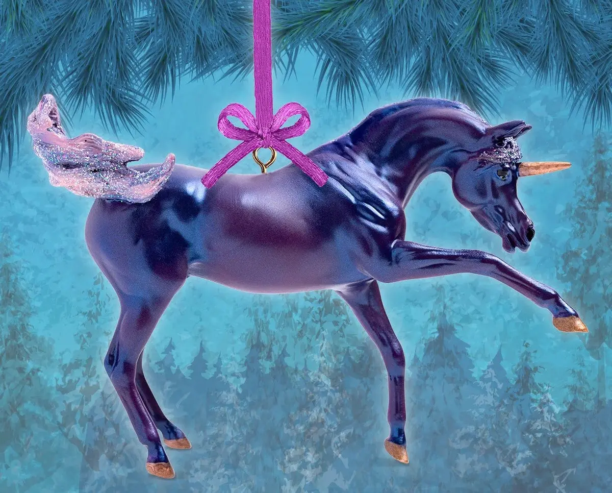 Breyer Tyrian Unicorn Ornament 1