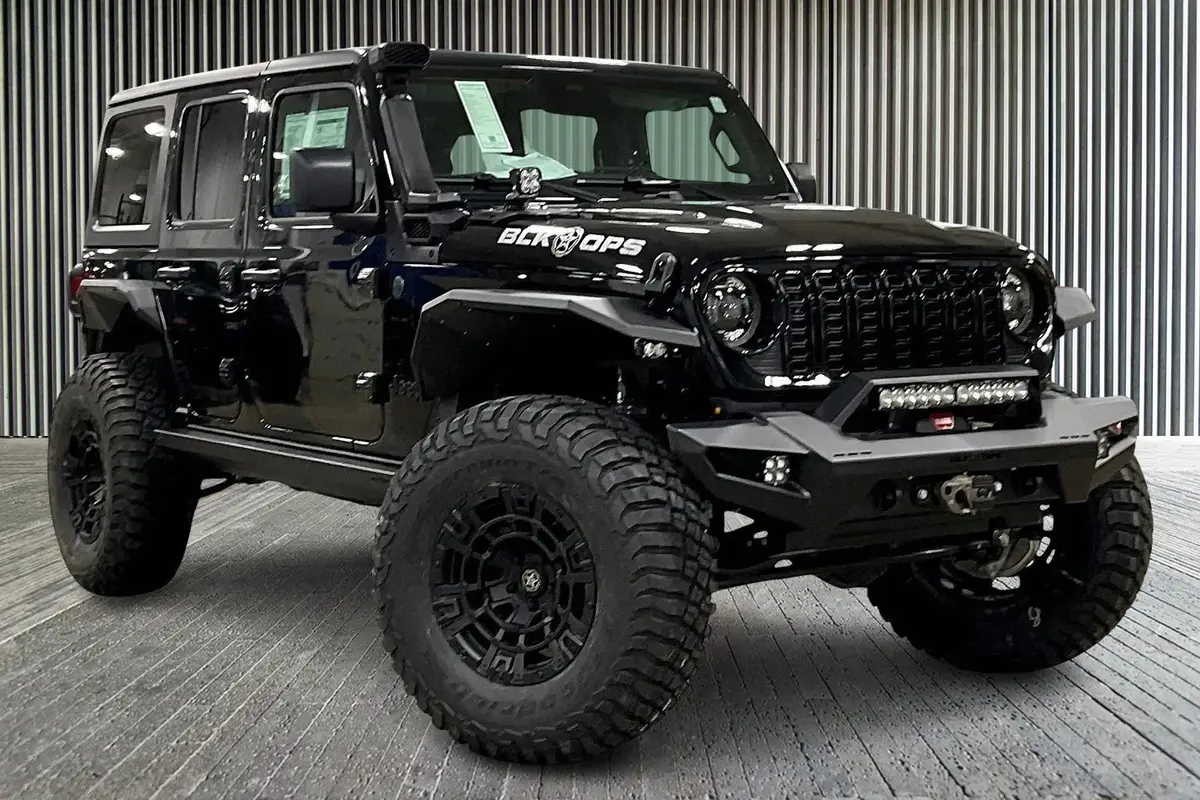 2026 Jeep Wrangler Unlimited 4X4 Black Ops Premium Lifted Truck 1
