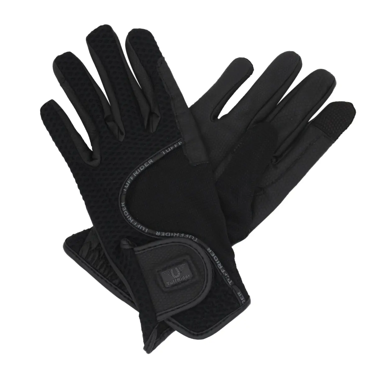 Tuffrider Ladies Honeycomb Smart Riding Gloves 1