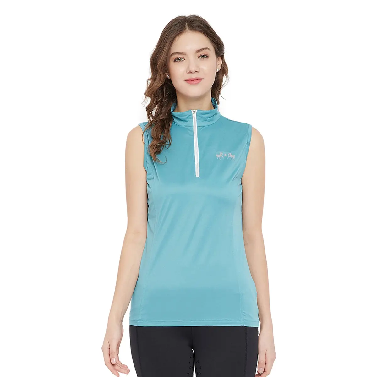 Equine Couture Surya Equicool Sleeveless Sun Sport Shirt 4