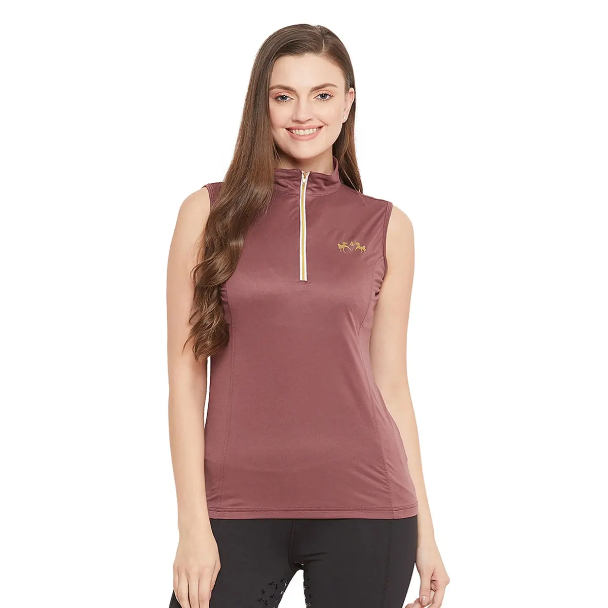 Equine Couture Surya Equicool Sleeveless Sun Sport Shirt 6