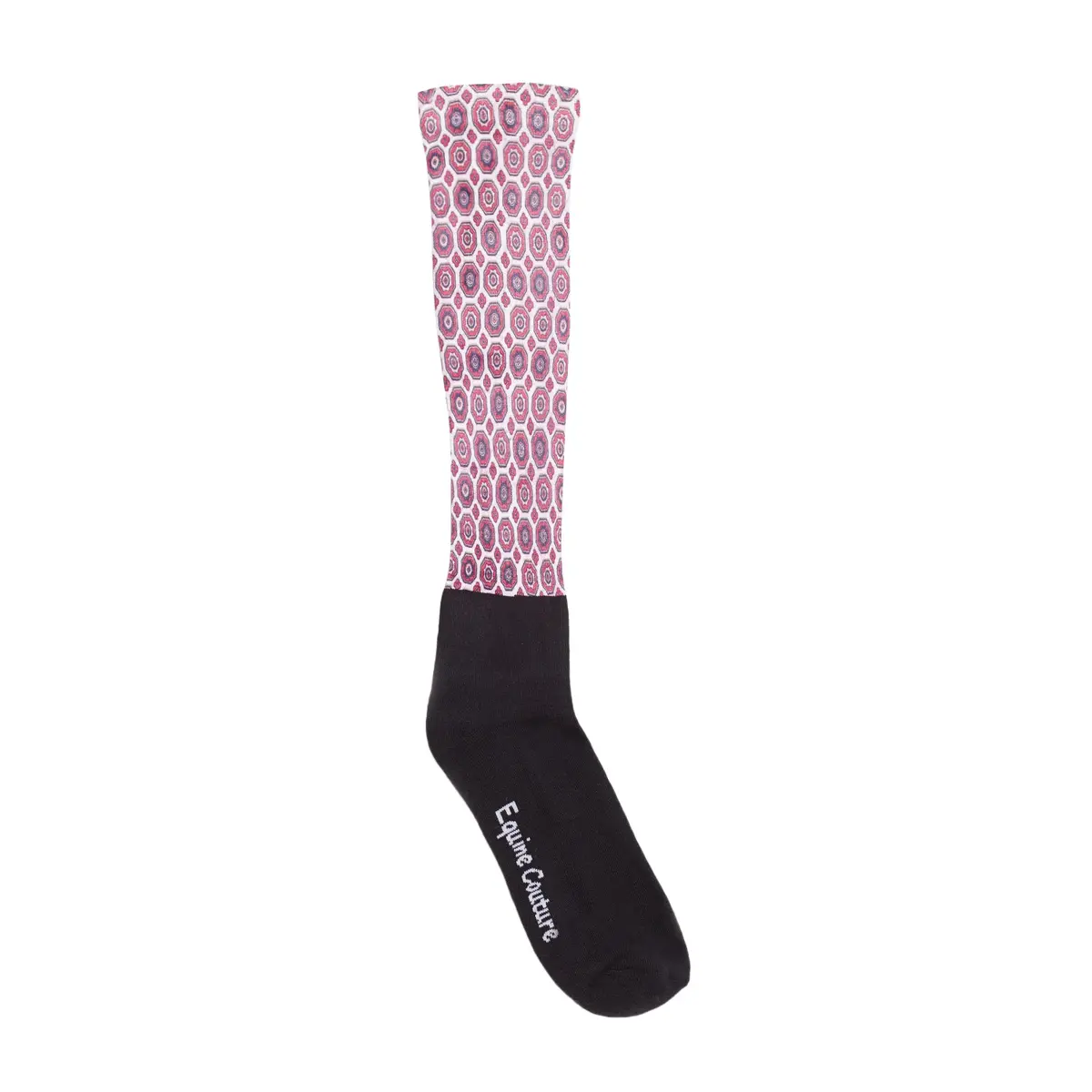 Equine Couture Ladies Kelsey Padded Knee Hi Boot Socks 1