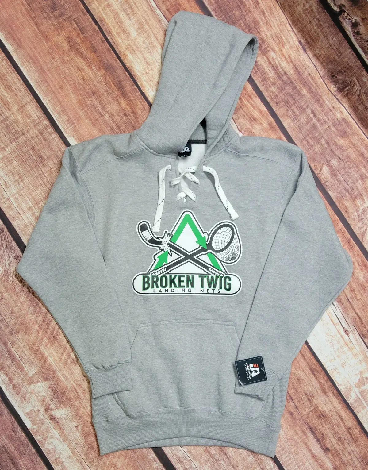 Hockey Lace Hoodie 1