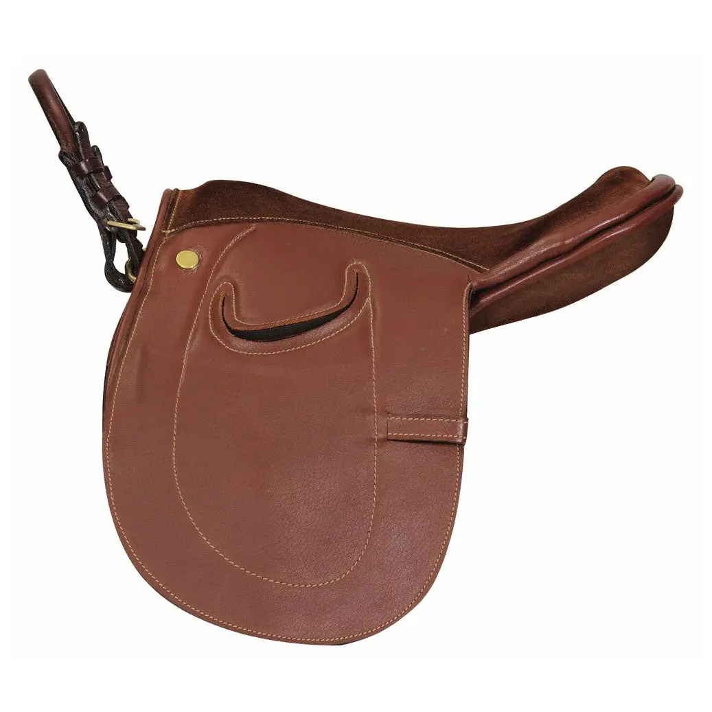 Henri De Rivel Advantage Pony Leadline Saddle - Leather 1