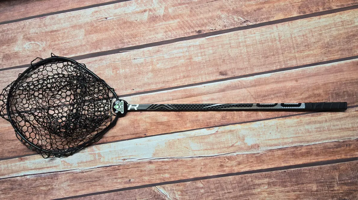 Extra Long Full Strength Landing Net - Edmonton Oilers Player 1