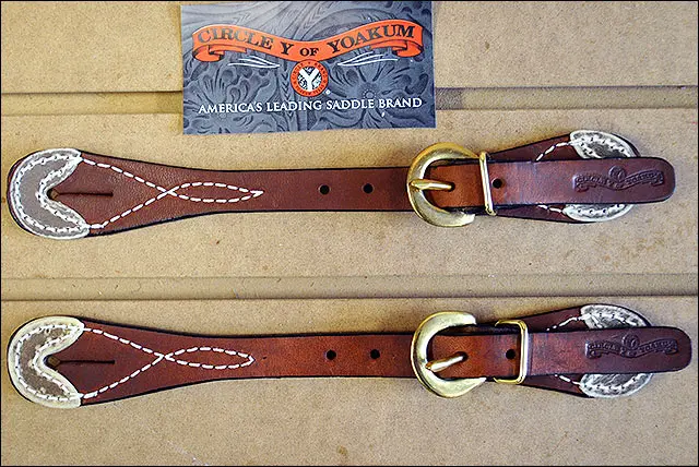 Spur Strap-Mens-Rawhide Tips - 1