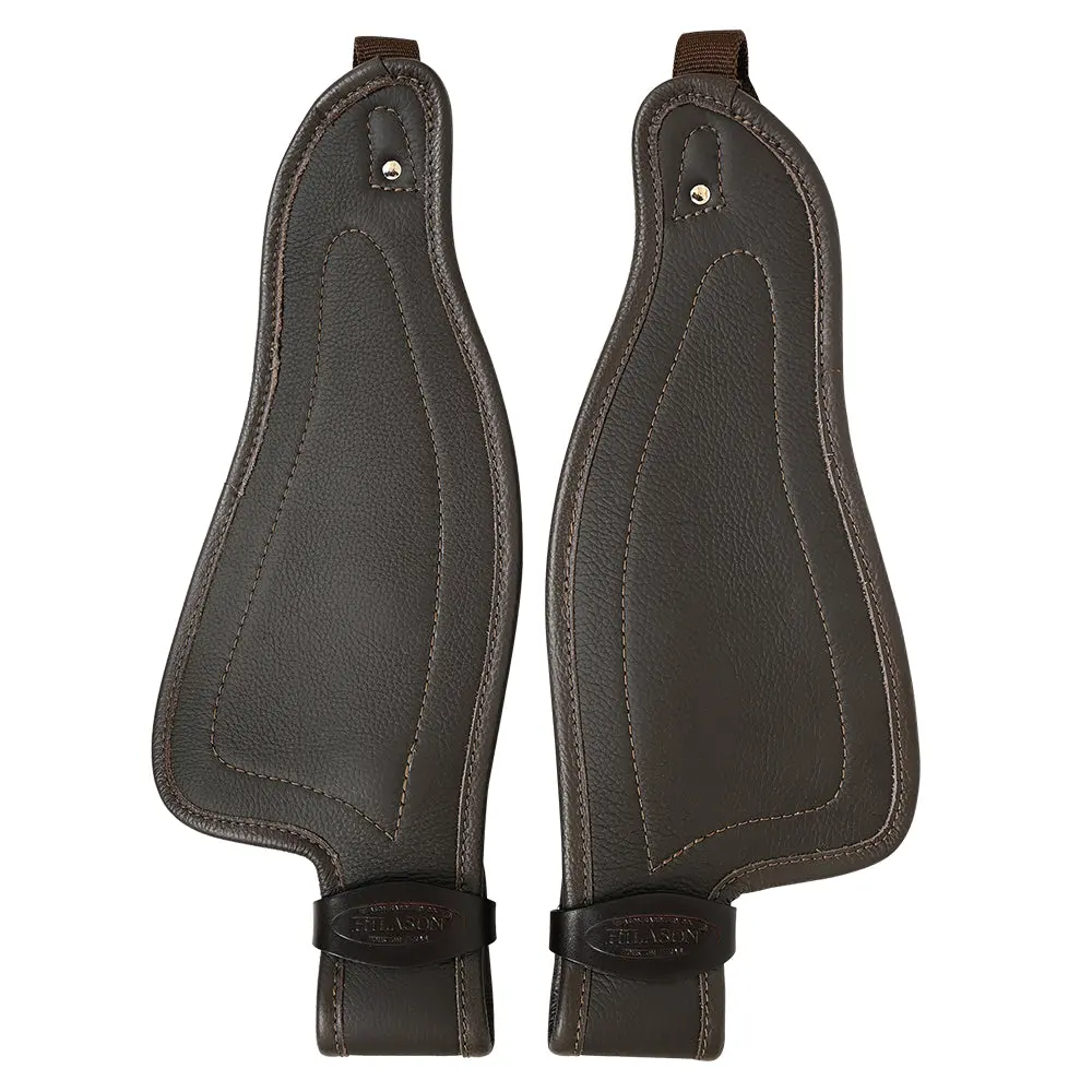Hilason Replacement Leather Fenders Pair Horse Endurance Saddle Brown 1