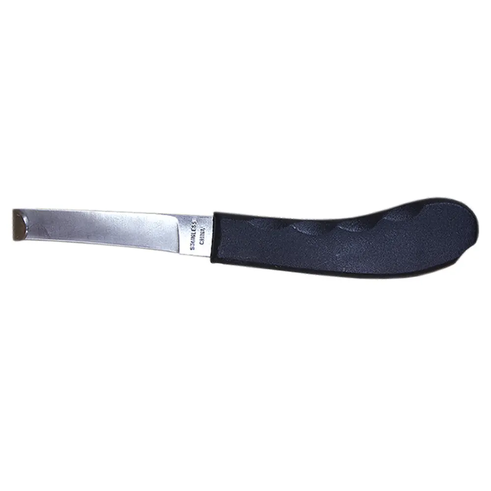 Hilason Stainless Steel Horse Hoof Knife Double Edge Plastic Handle 1