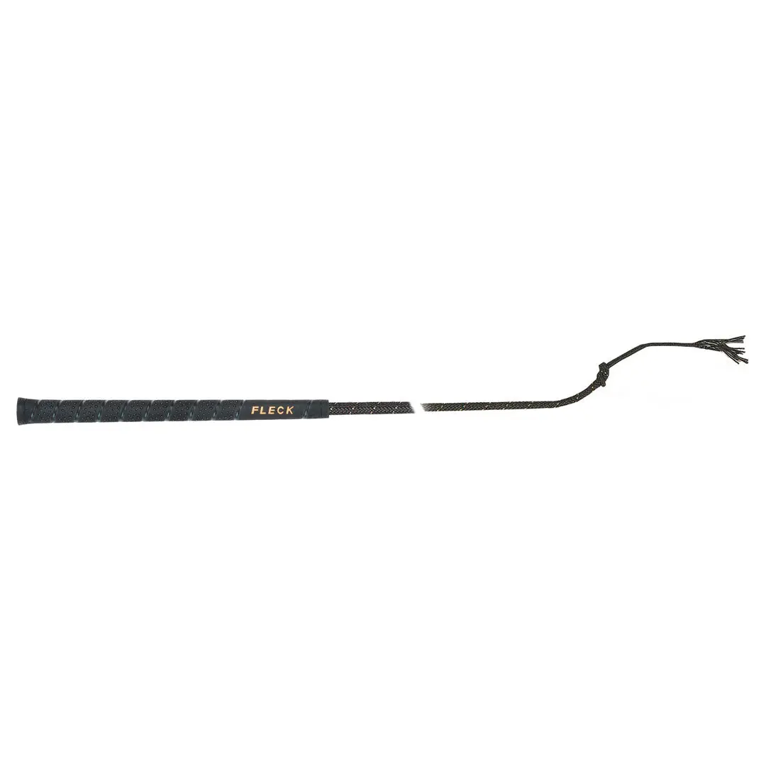 Fleck Superflex Dressage Whip W/ Nylon Weave 1