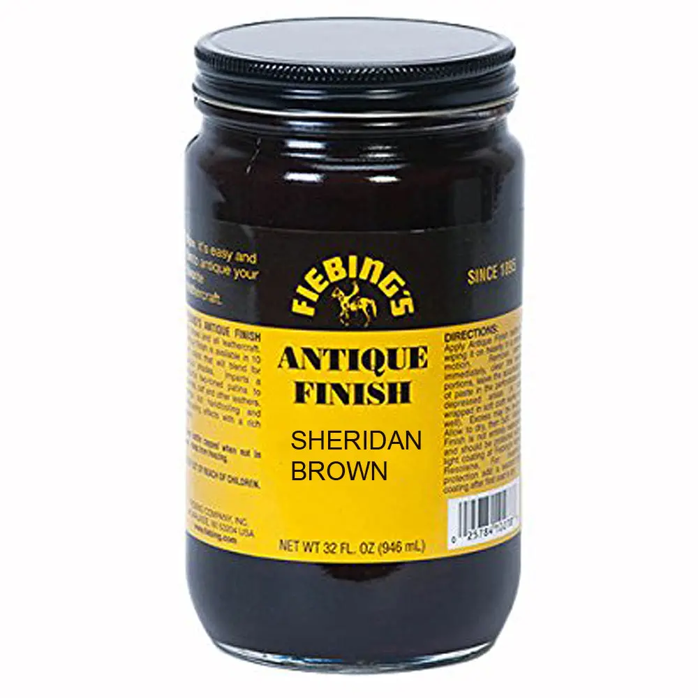 Fiebing's Antique Finish Sheridan Brown 32 Ounce 1