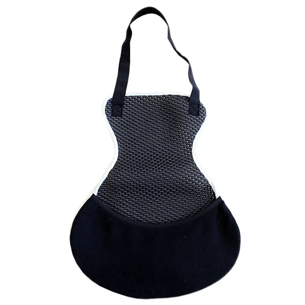 Fleece Saddle Seat Cover White With Black Neoprene Back Hilason 1