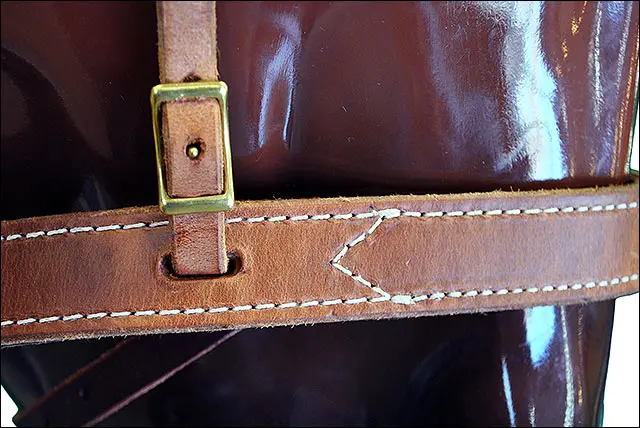 Horse Tack Leather Noseband/Cavesson Combo By Circle Y 2