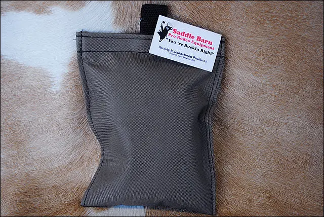 1 Lb Saddle Barn Rosin With Pro Rodeo Cordura Pouch Mocha 1