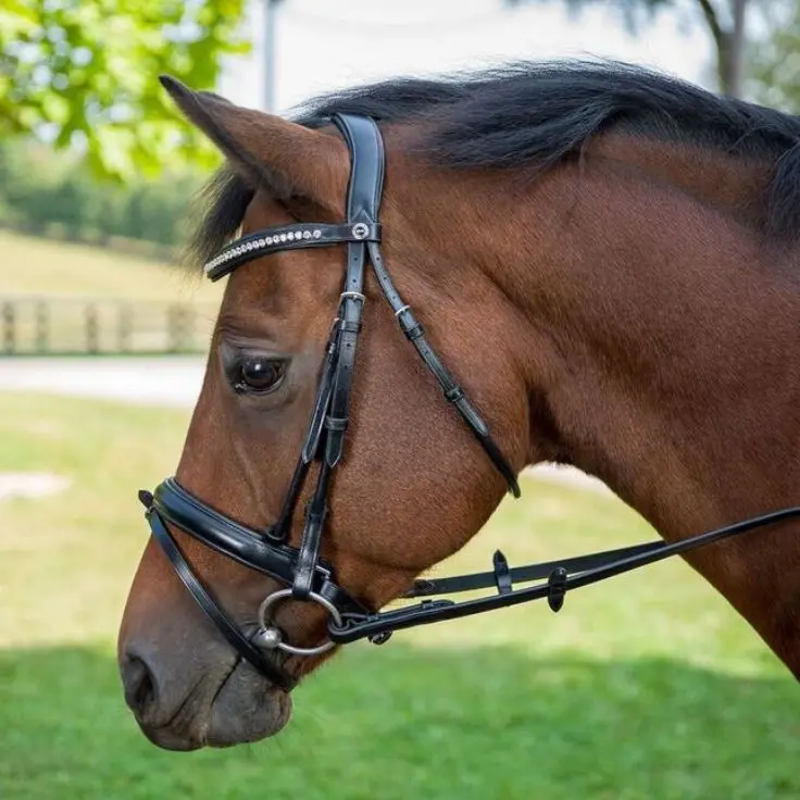 Henri De Rivel Diamonte Dressage Bridle 1