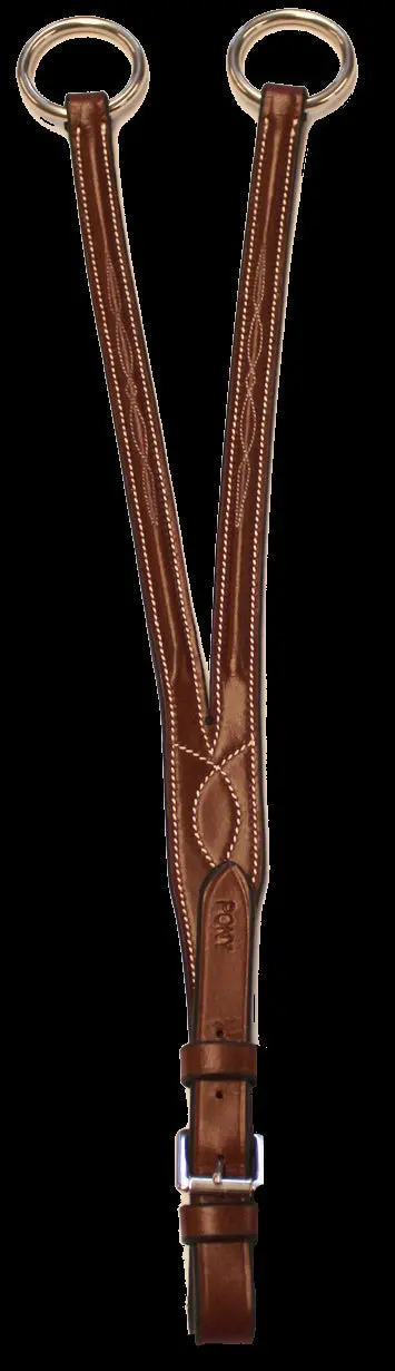 Henri De Rivel Pro Raised Fancy Stitched Running Martingale Attachment 2