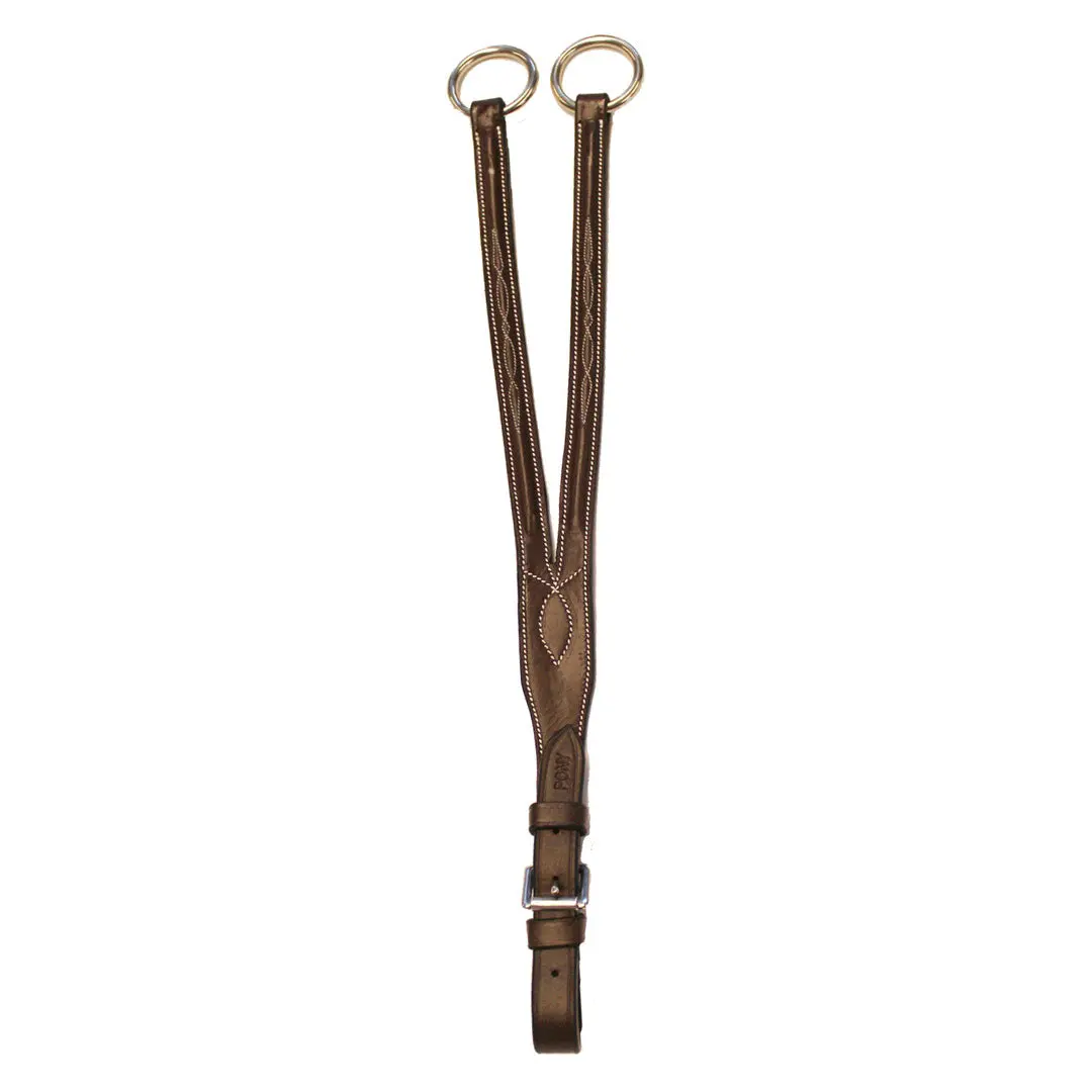 Henri de Rivel Pro Raised Running Martingale with Decorative Stitching
