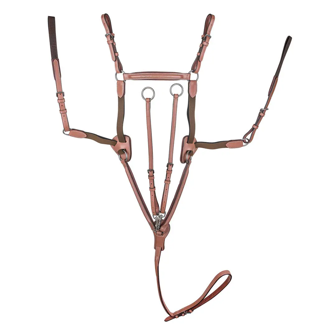 Laureate By Henri De Rivel Raised Fancy Stitched 5 Point Breastplate W/ Running Attachment 1