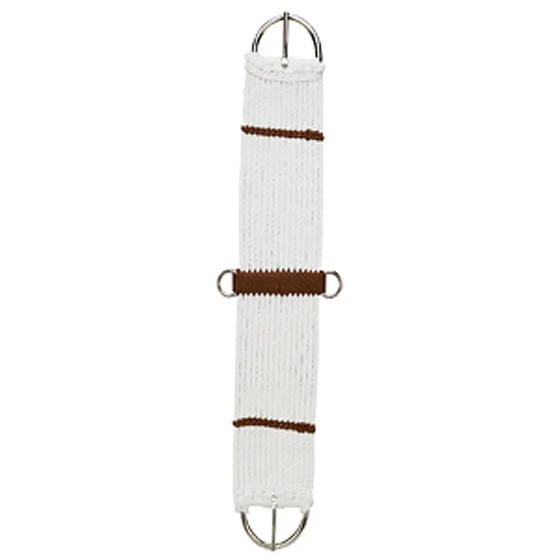 34 Inch Weaver Leather Horse Tack White Rayon 15 Strand Cinch 1