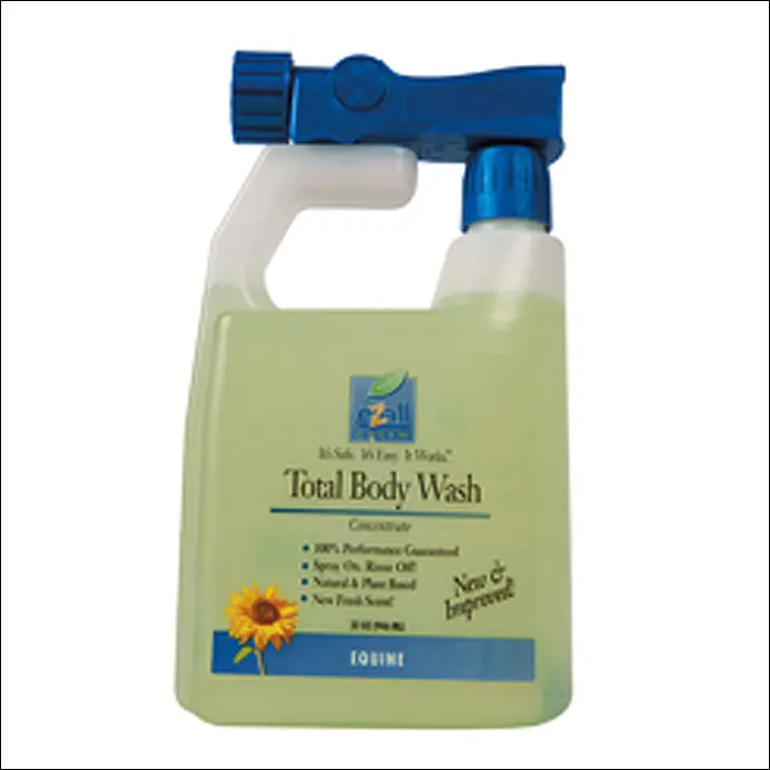 Weaver Ezall Total Horse Dog Pet Body Wash Natural Cleaner 32 Oz. Travel Size 1