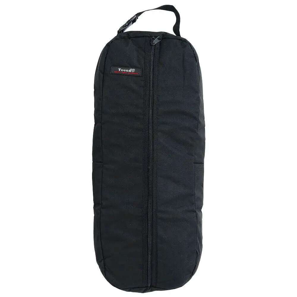 25" Tough-1 Nylon Poly Bridle Horse Halter Bag Full Zipper Black 2
