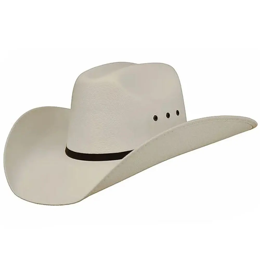 Lone Star Cowboy Hat Western Style Pearce Canvas Truman White 1