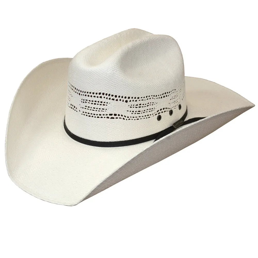 Lonestar Straw Cowboy Hat For Men & Women Breathable Western Wide Brim For Sun Protection 1