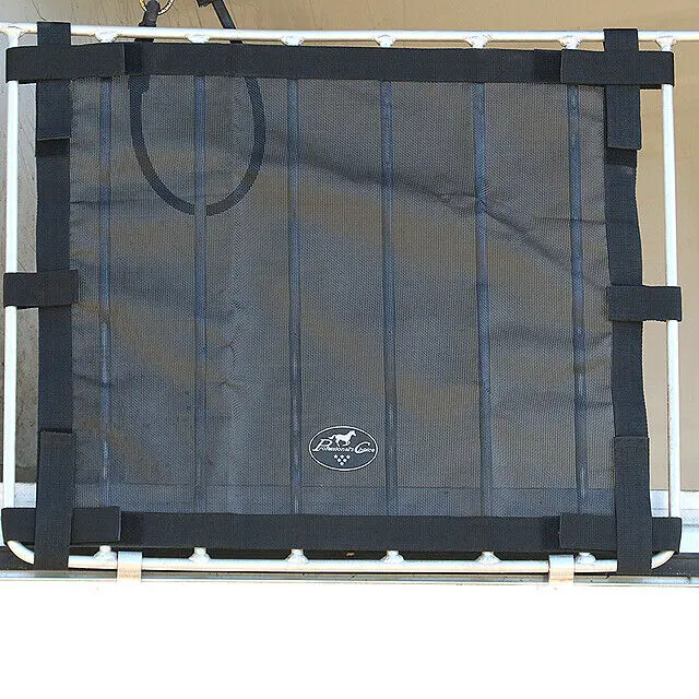 26 Wide X 22.5 Tall Professional Choice Trailer Bar Window Screen Black 1