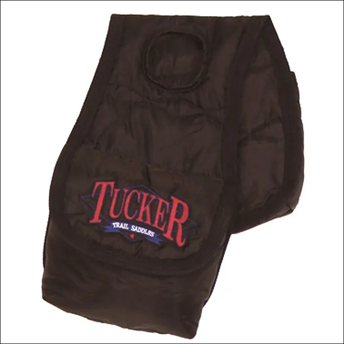 New Tucker Horse Tack 420D Saddle Pommel Bag W/ Detachable Strap Brown 1